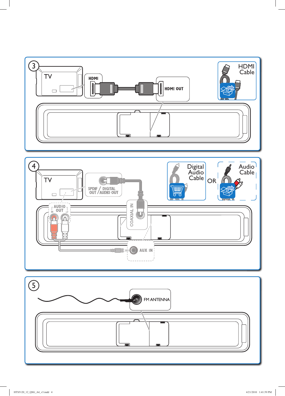 Philips Sistema de cine en casa User Manual | Page 4 / 12