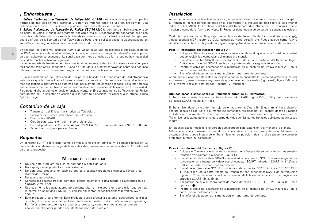 Philips TV Link inalámbrico User Manual | Page 11 / 52