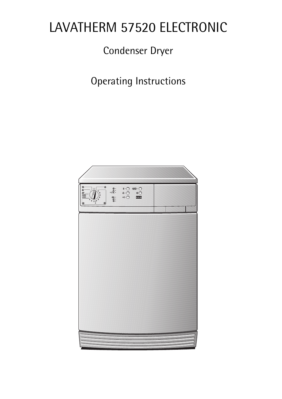 AEG LAVATHERM 57520 User Manual | 36 pages