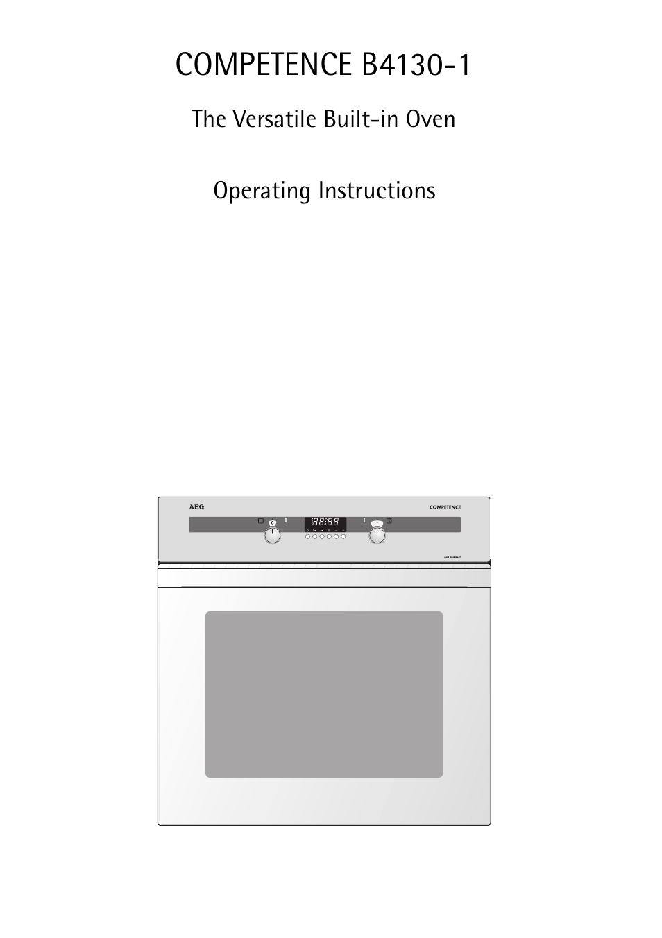 AEG COMPETENCE B4130-1 User Manual | 56 pages