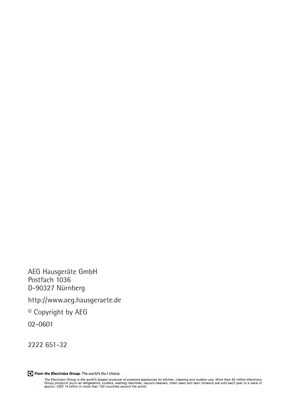 AEG Santo 1450-7 TK User Manual | Page 28 / 28