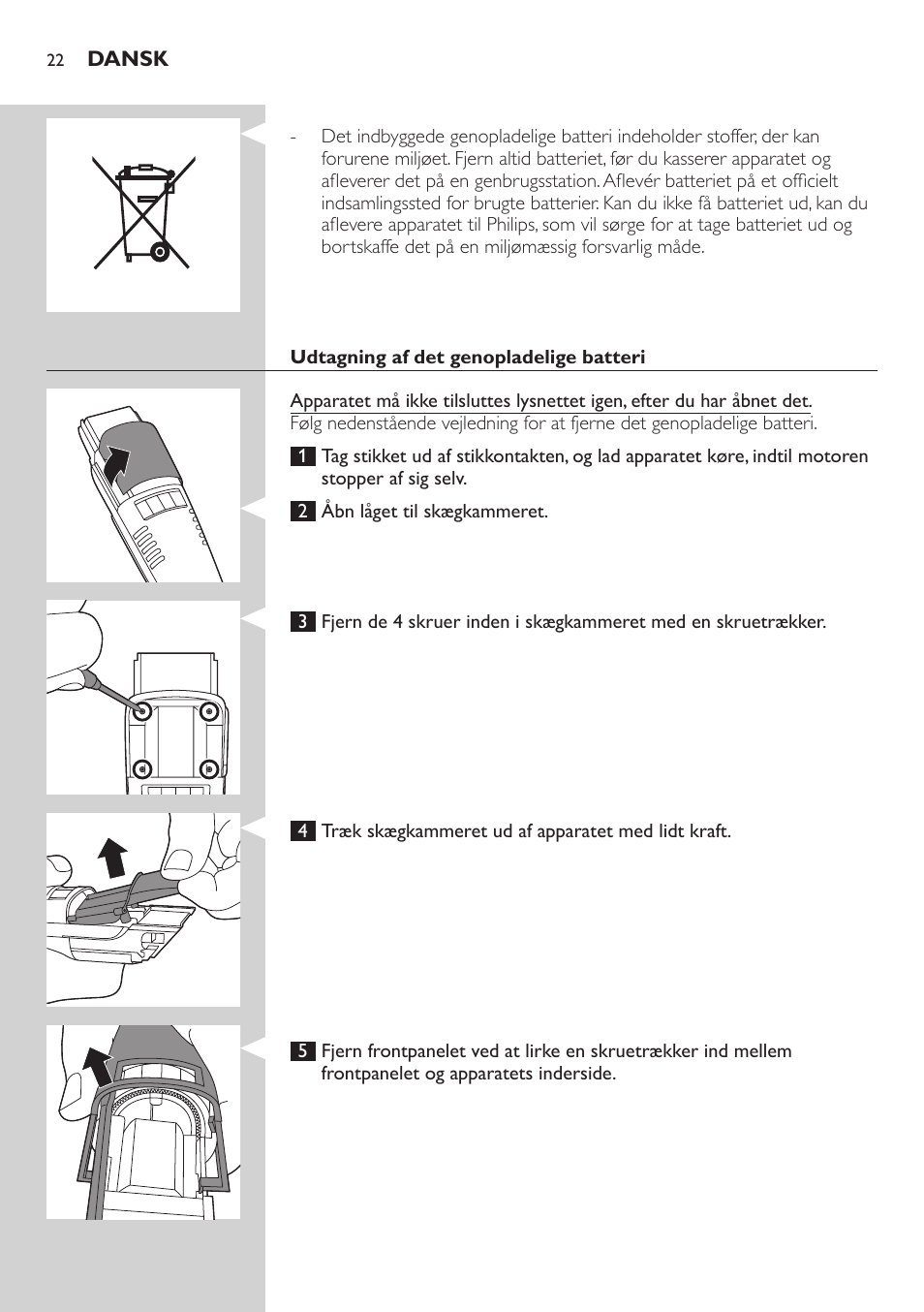 Philips BEARDTRIMMER Series 7000 barbero con sistema de aspiración User Manual | Page 22 / 140