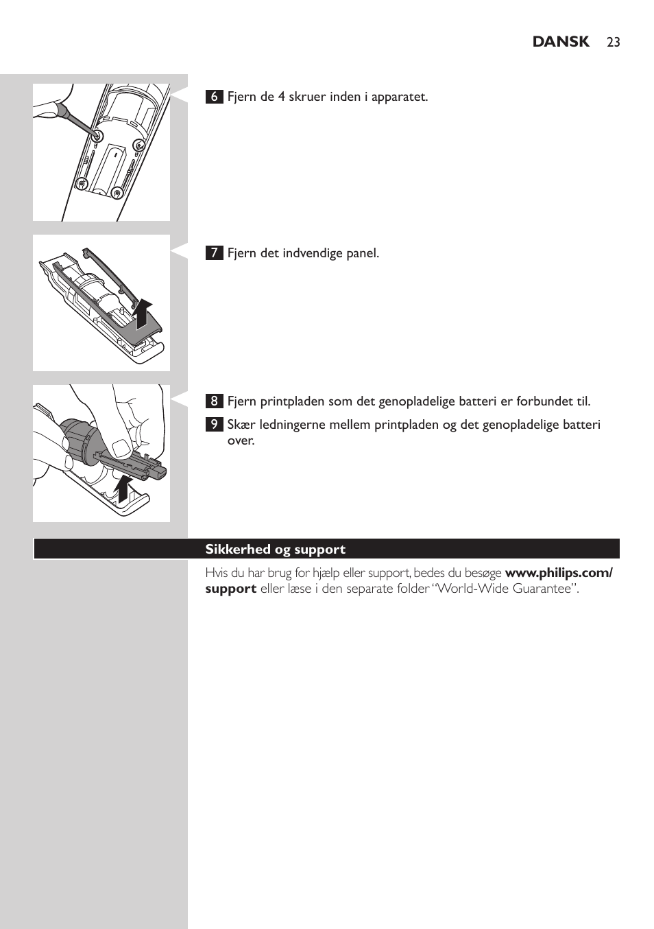 Philips BEARDTRIMMER Series 7000 barbero con sistema de aspiración User Manual | Page 23 / 140