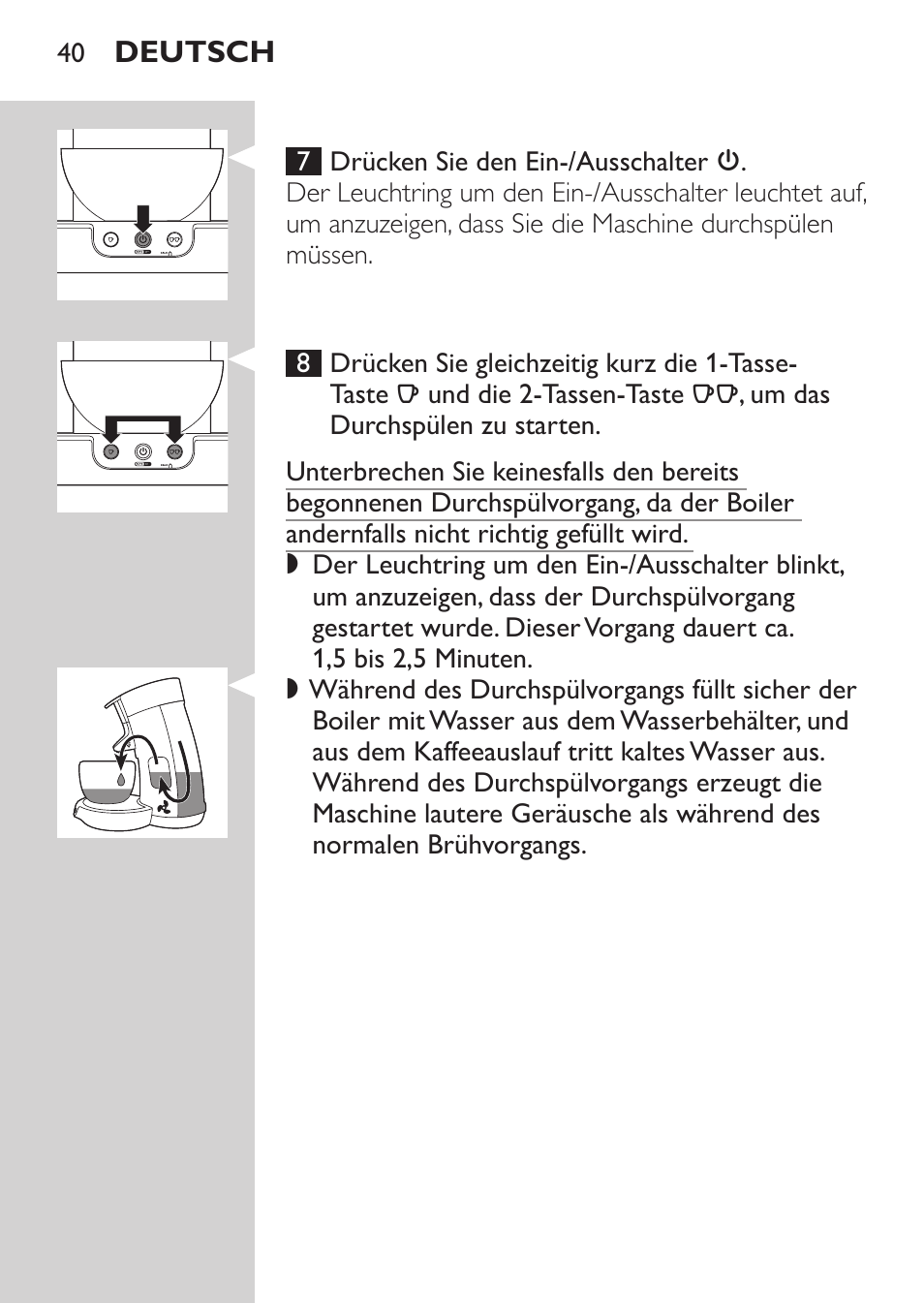 Philips SENSEO® Viva Café Machine à café à dosettes User Manual | Page 40 / 118