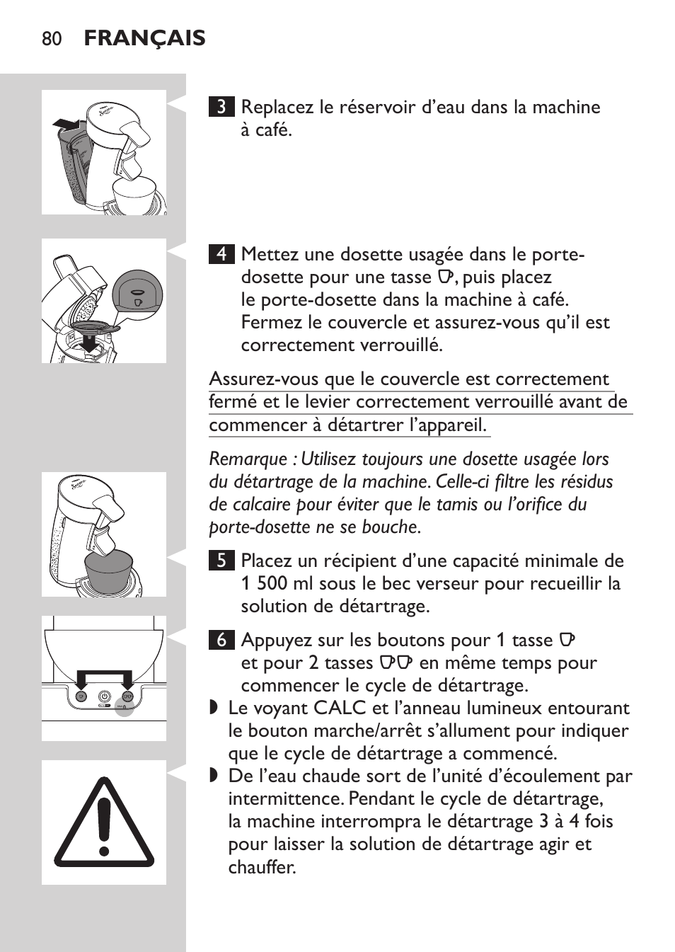 Philips SENSEO® Viva Café Machine à café à dosettes User Manual | Page 80 / 118