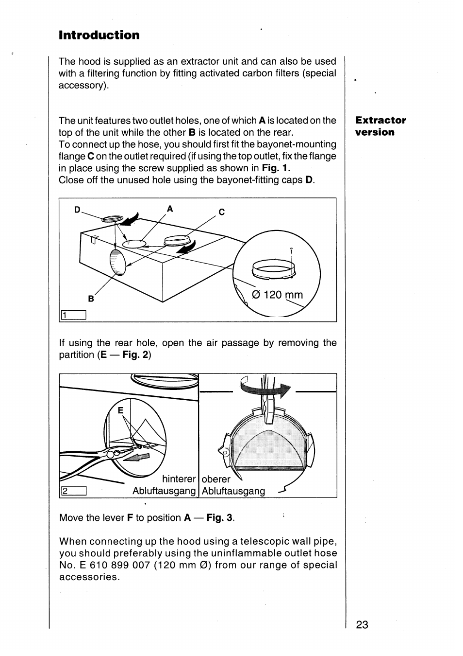 Introduction | AEG 155 D User Manual | Page 3 / 22
