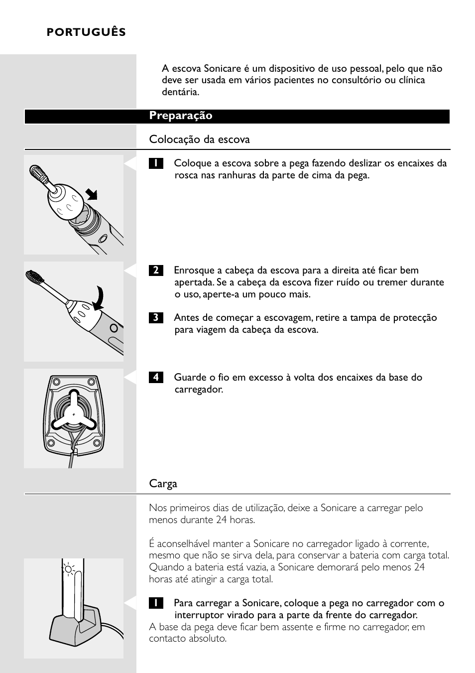 Philips Essence Brosse à dents Sonicare avec batterie User Manual | Page 66 / 84