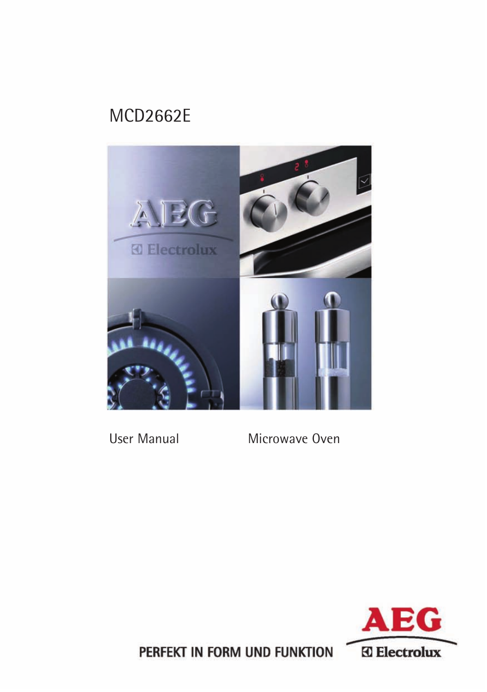 AEG MCD2662E User Manual | 44 pages