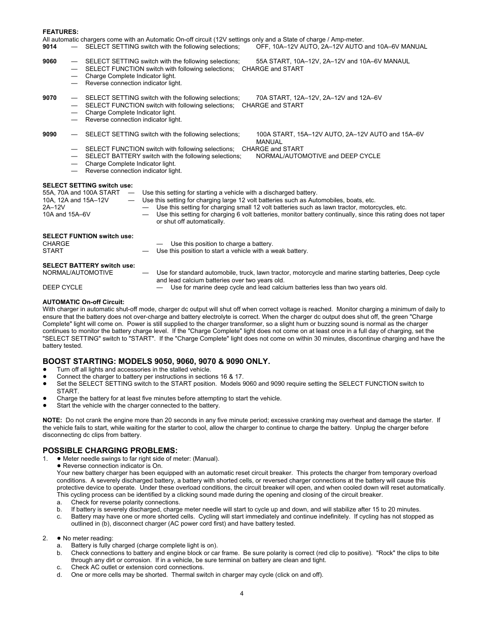 Associated Equipment 9070 User Manual | Page 4 / 6