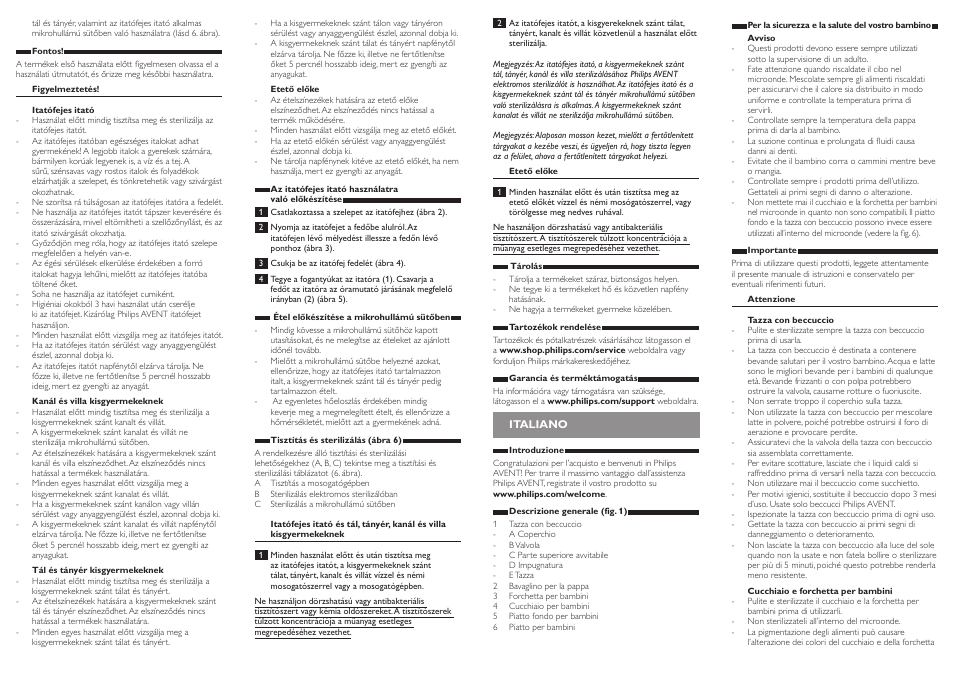 Philips Coffret d'apprentissage Philips AVENT User Manual | Page 4 / 8