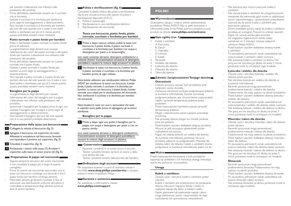 Philips Coffret d'apprentissage Philips AVENT User Manual | Page 5 / 8