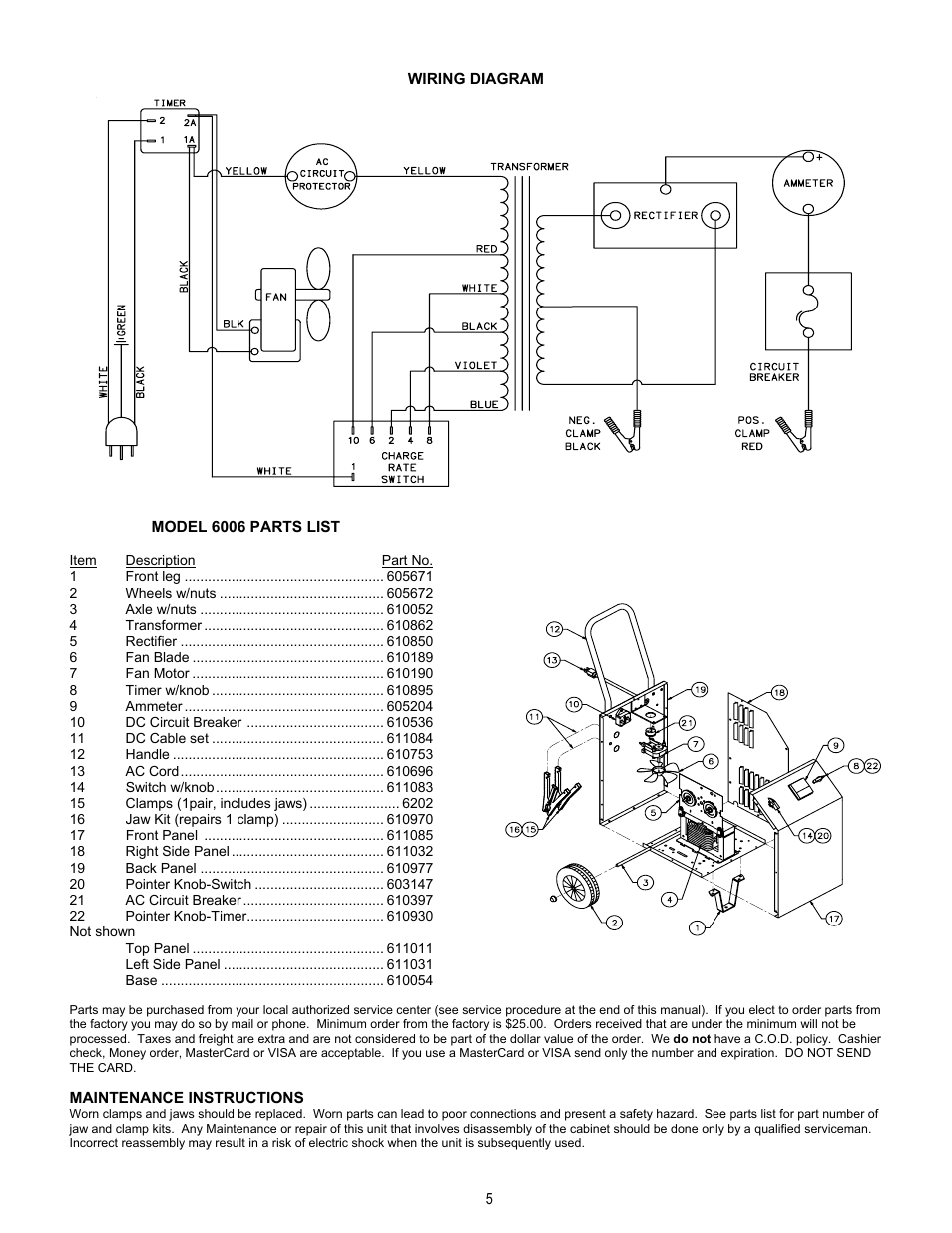 Associated Equipment 6006 User Manual | Page 5 / 6