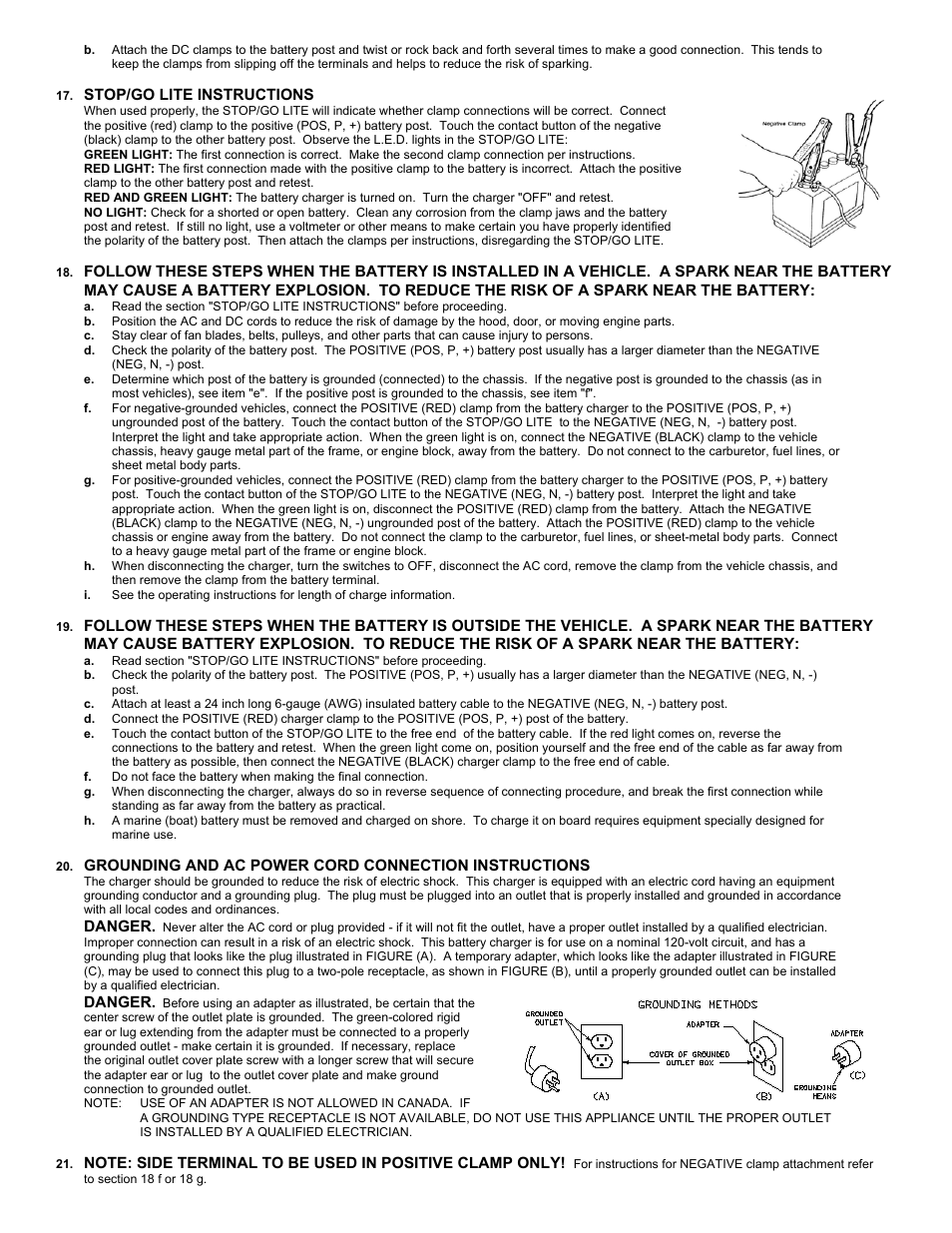 Associated Equipment PP-1660D/U User Manual | Page 2 / 5