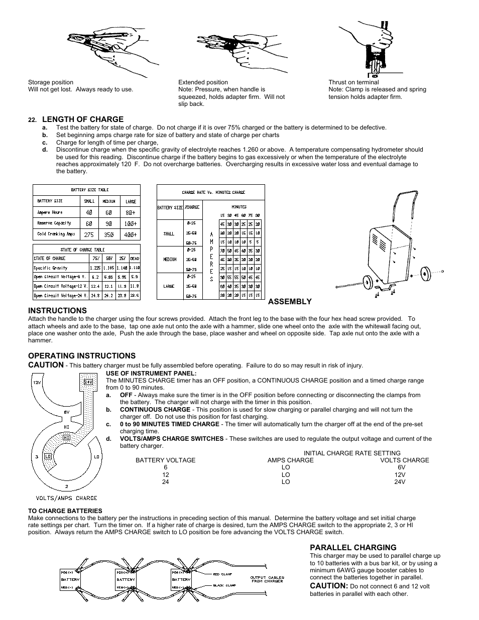 Associated Equipment PP-1660D/U User Manual | Page 3 / 5