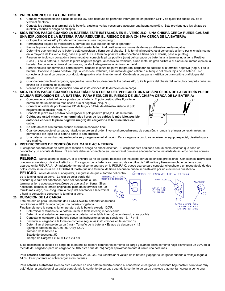 Associated Equipment W2224 User Manual | Page 10 / 13