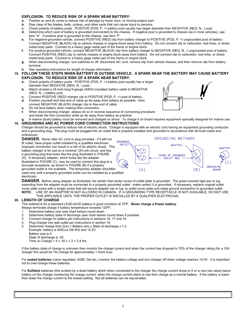 Associated Equipment W2224 User Manual | Page 2 / 13