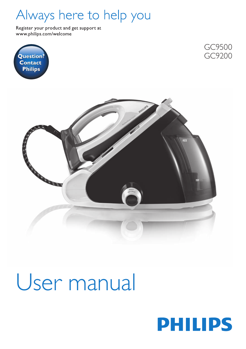 Philips PerfectCare Expert Centrale vapeur haute pression User Manual | 42 pages