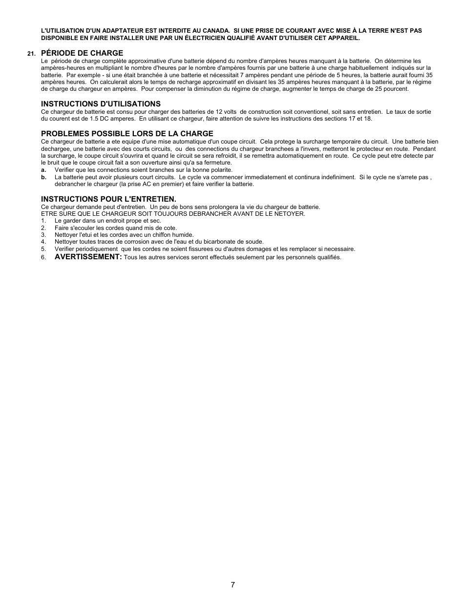 Associated Equipment BC-91305 User Manual | Page 7 / 13