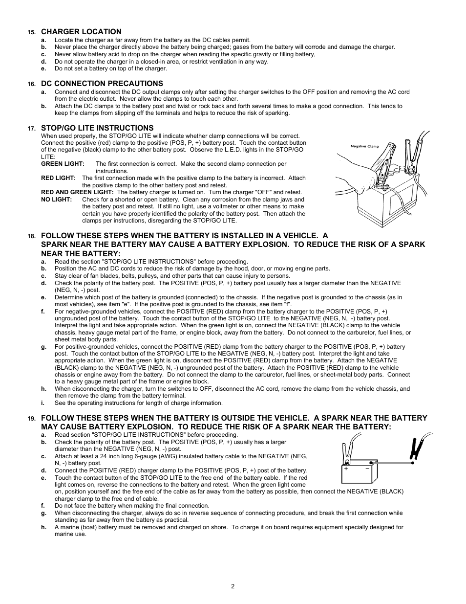 Associated Equipment BCH7109A User Manual | Page 2 / 6