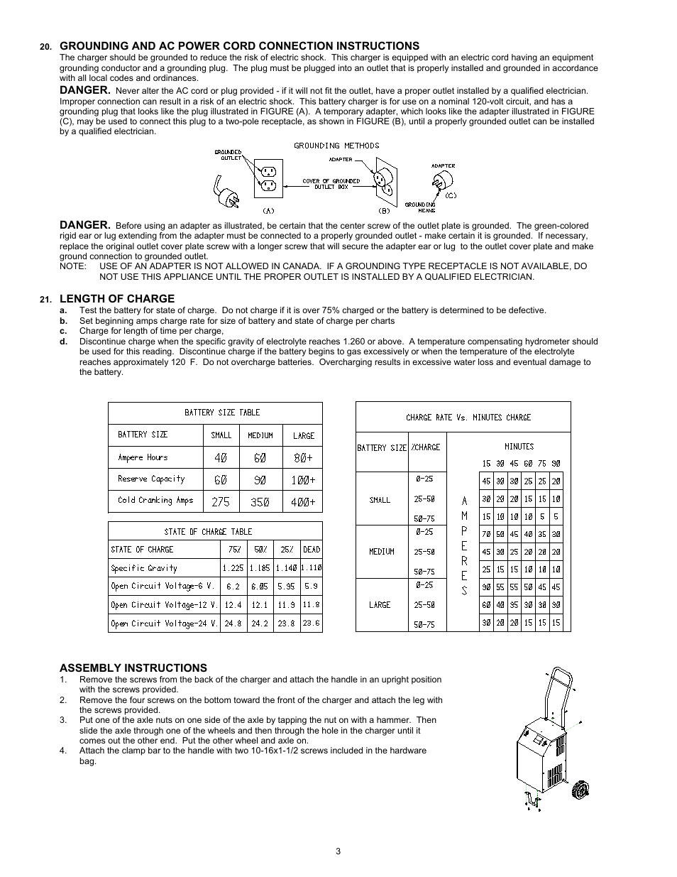 Associated Equipment BCH7109A User Manual | Page 3 / 6