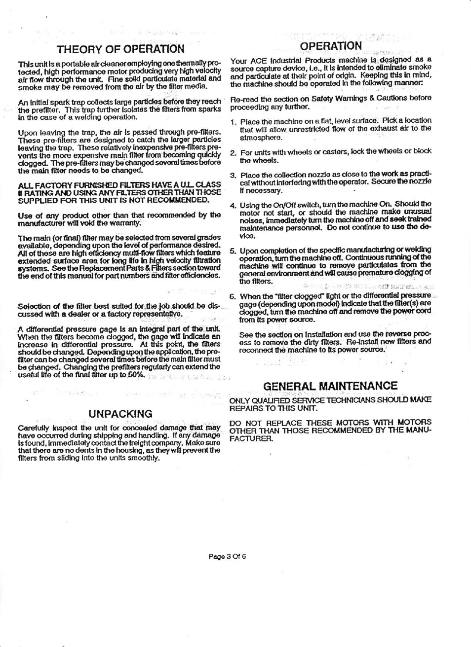 Associated Equipment 73-800 User Manual | Page 3 / 6