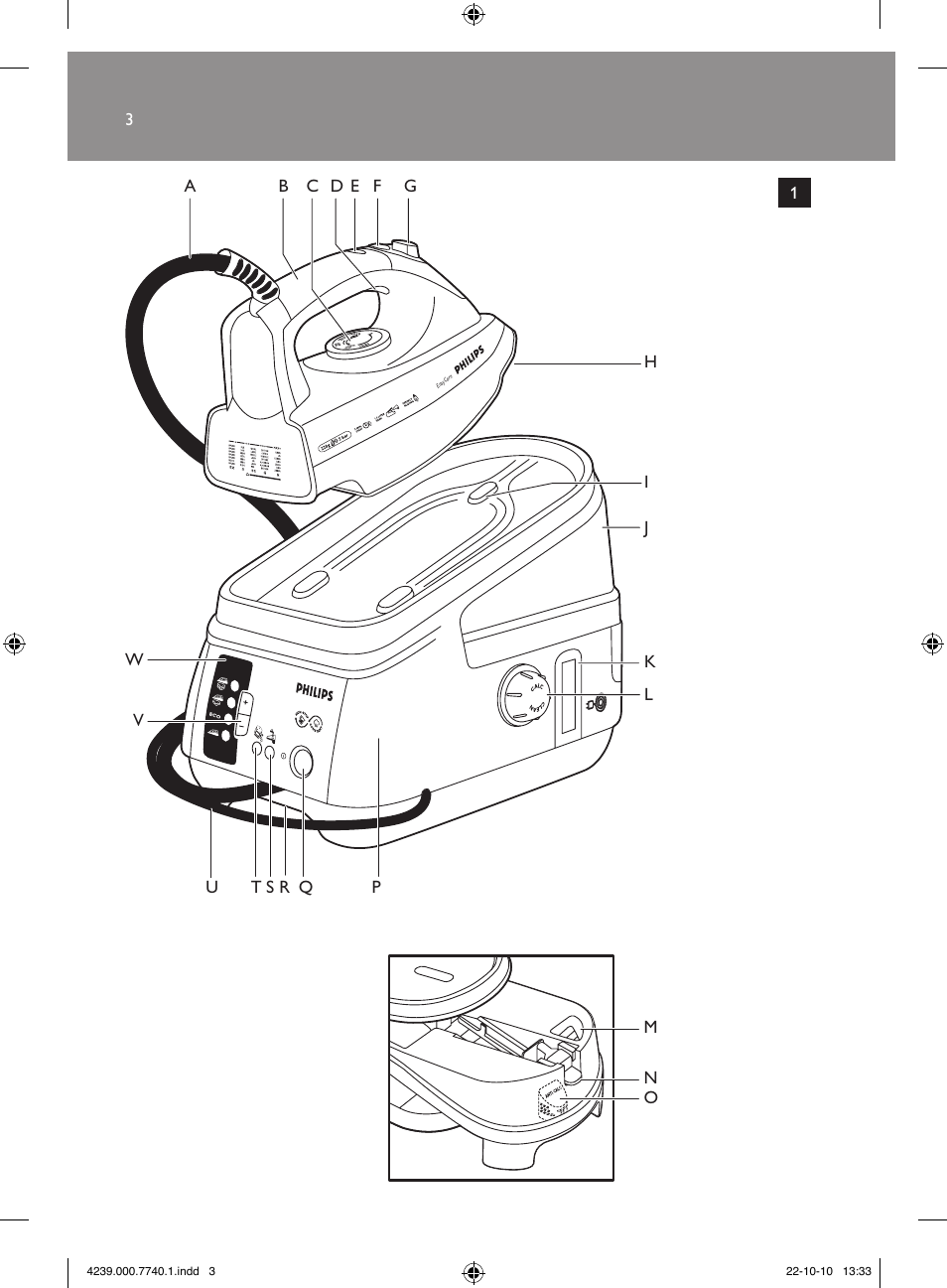 Philips Centrale vapeur haute pression User Manual | Page 3 / 120