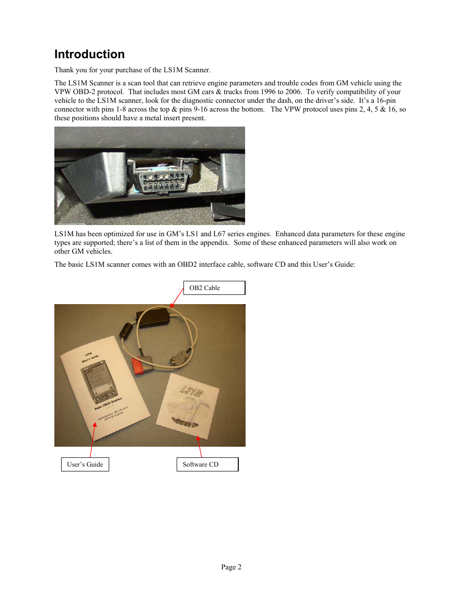 Introduction | Associated Equipment GM L36 User Manual | Page 2 / 28