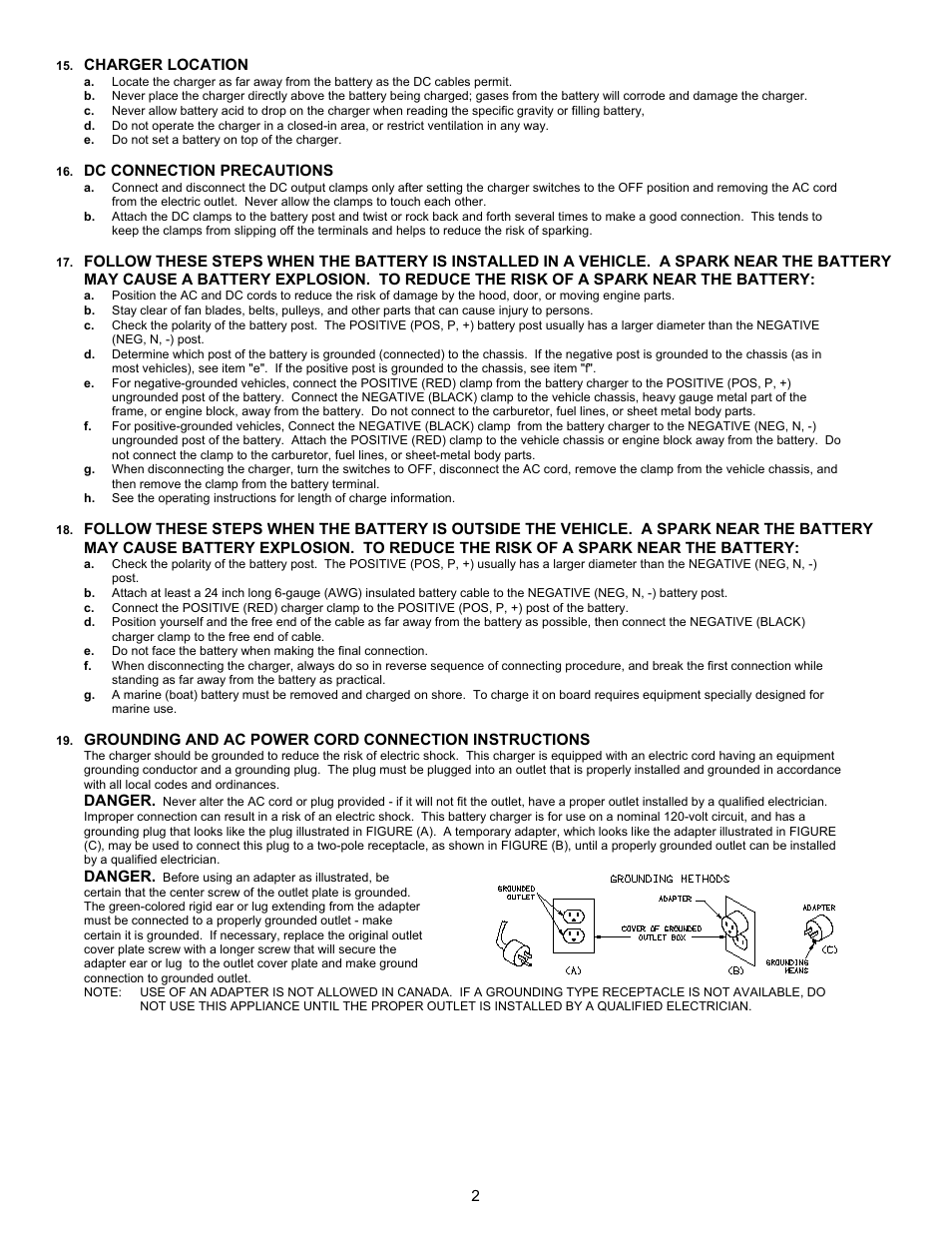 Associated Equipment 6023 User Manual | Page 2 / 5