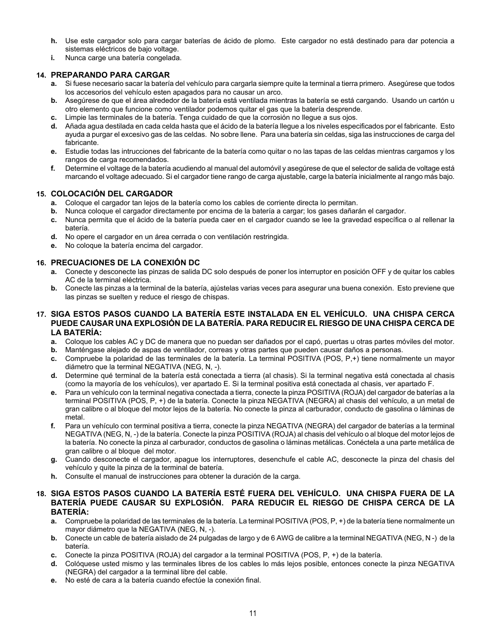 Associated Equipment 9430 User Manual | Page 11 / 13