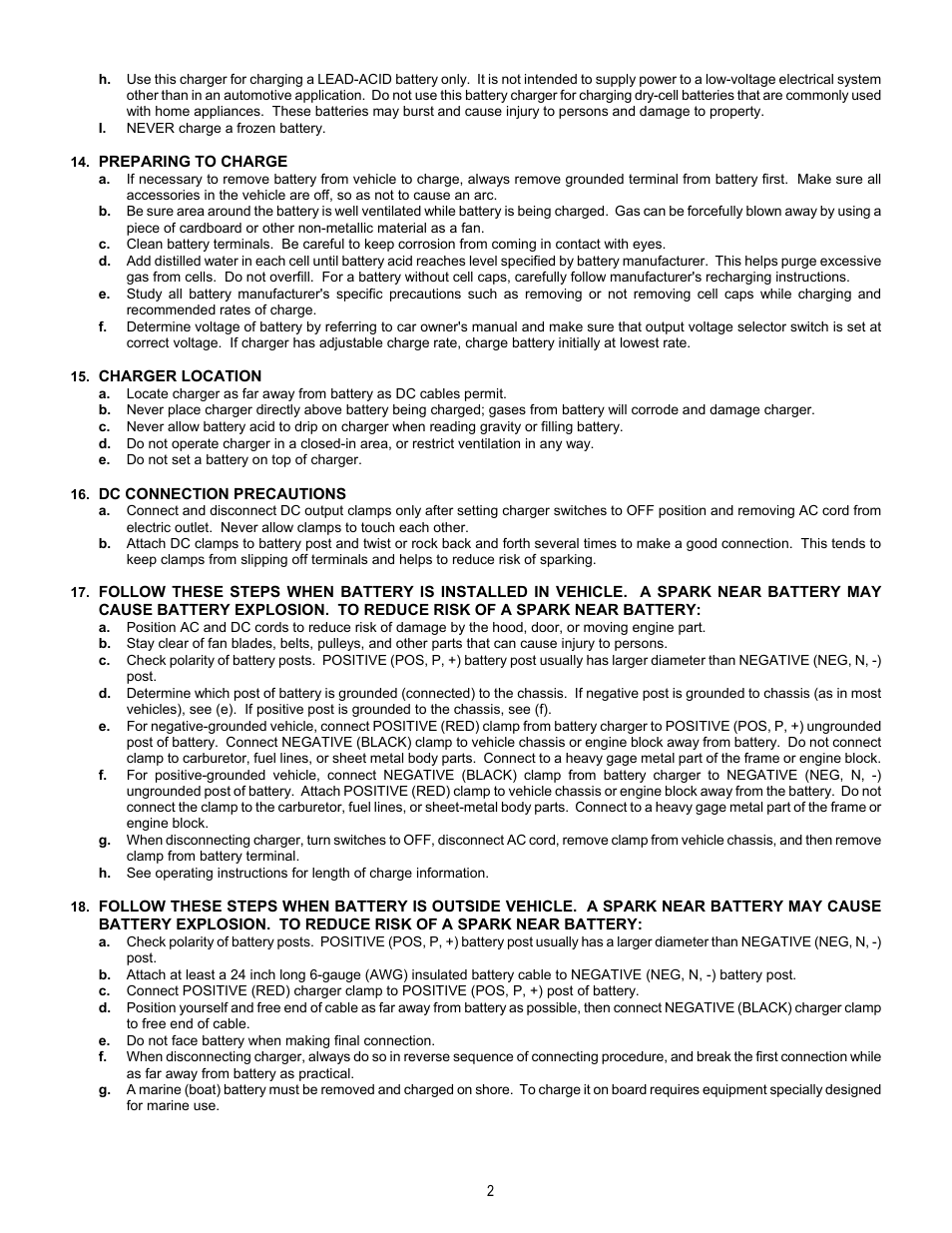 Associated Equipment 9430 User Manual | Page 2 / 13