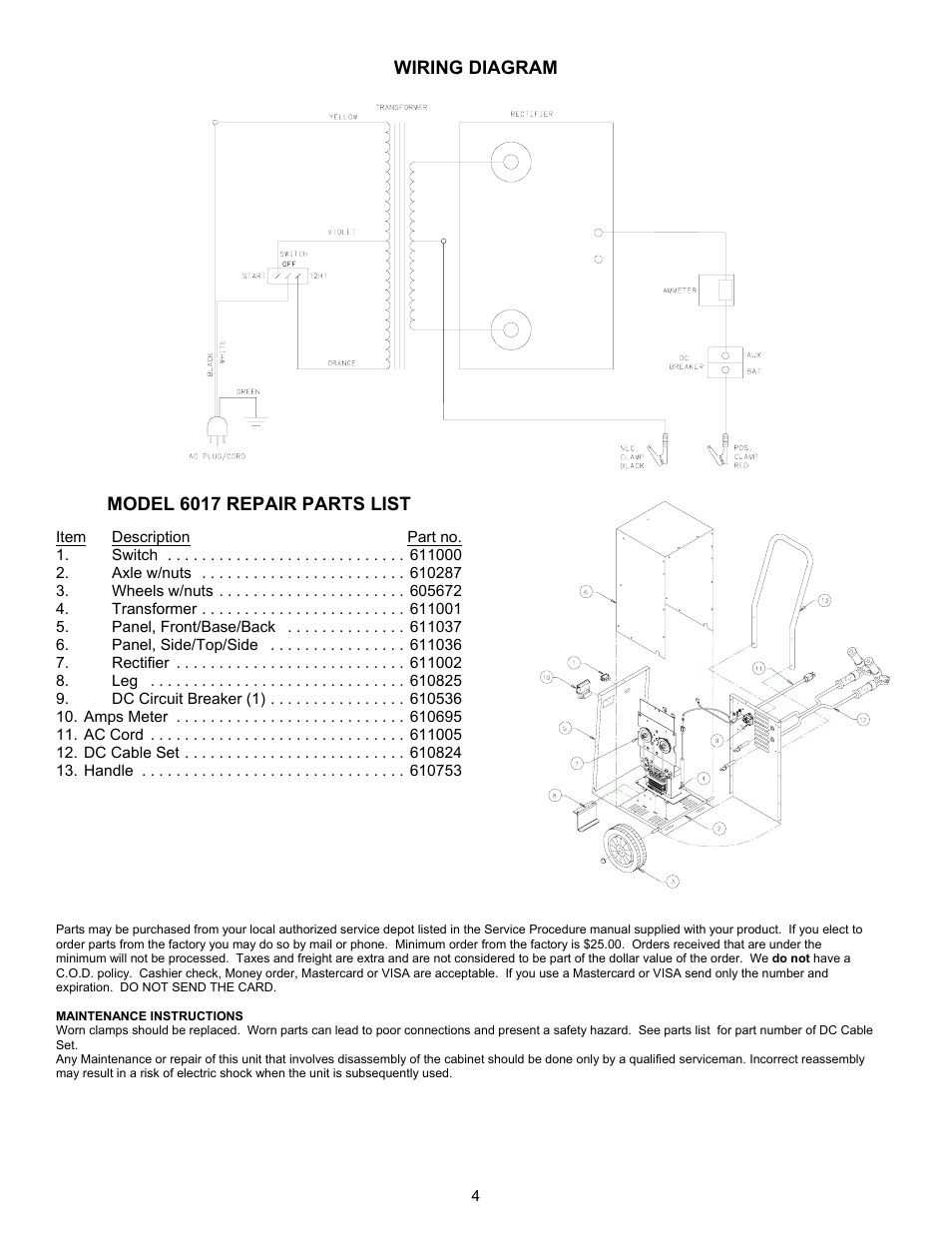 Associated Equipment 6017 User Manual | Page 4 / 5