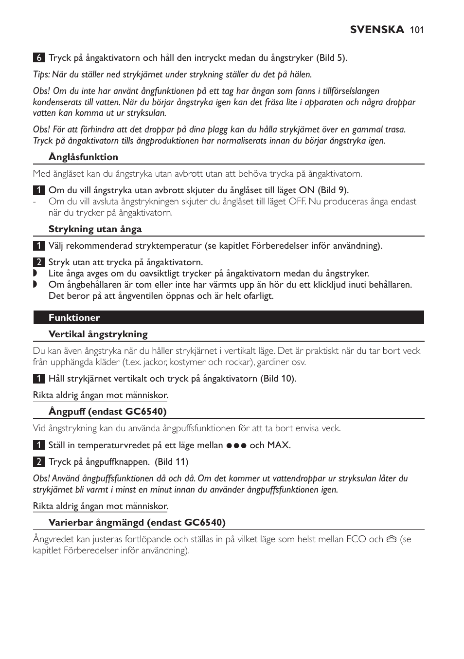 Philips Centrale vapeur haute pression User Manual | Page 101 / 116