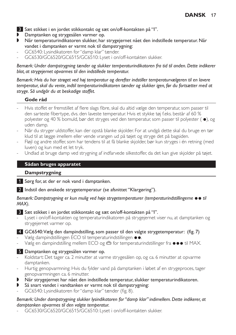 Philips Centrale vapeur haute pression User Manual | Page 17 / 116