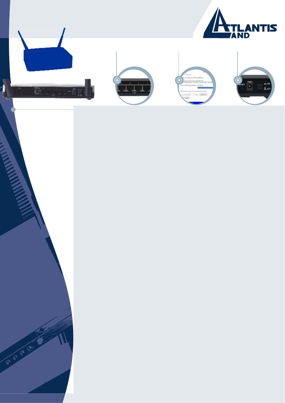 I-fly wireless router adsl, Wireless, Where solutions begin | Technical features | Atlantis I-FLY A02-WRA4-54G User Manual | Page 2 / 3