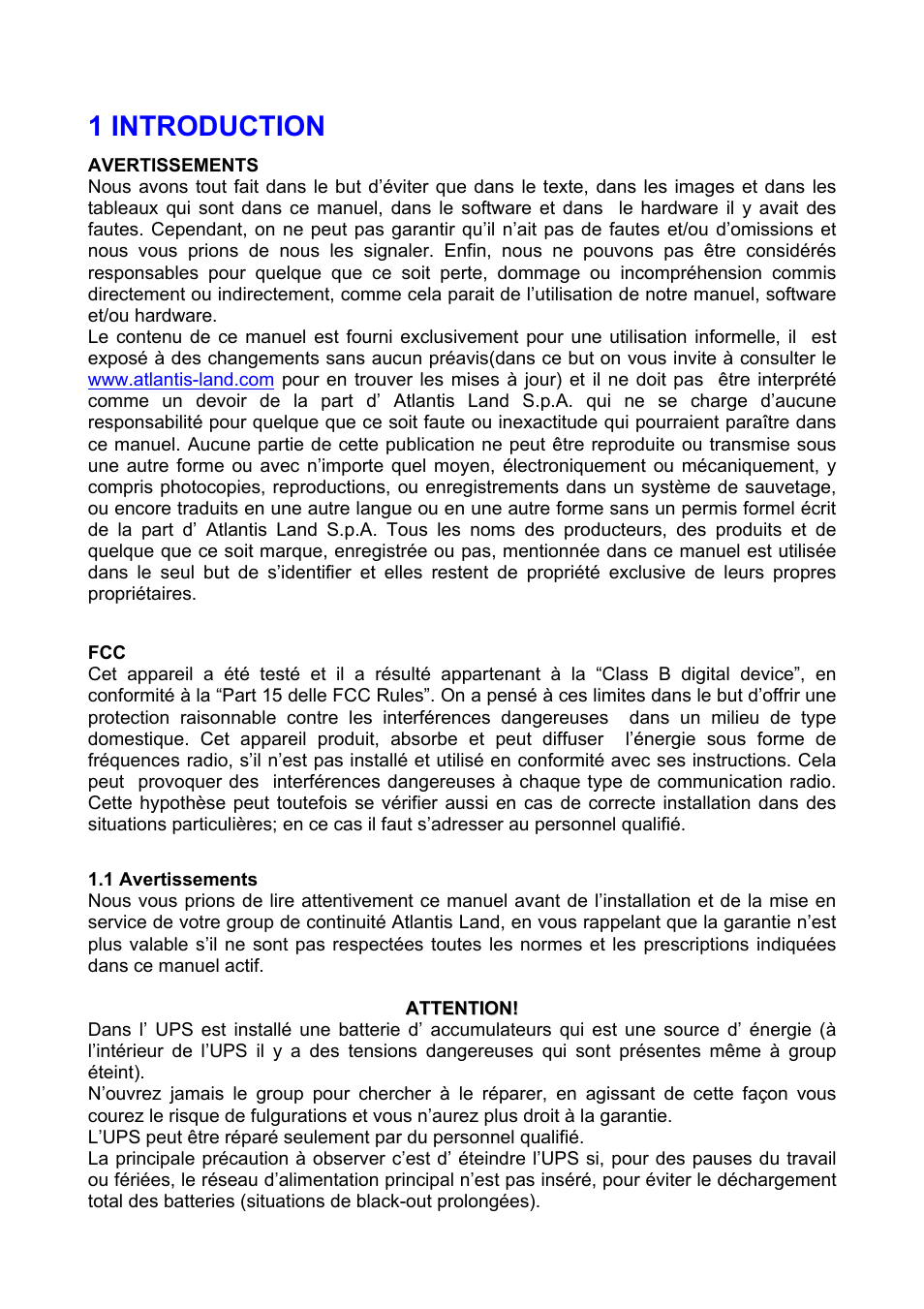 1 introduction | Atlantis A03-P625 User Manual | Page 14 / 17