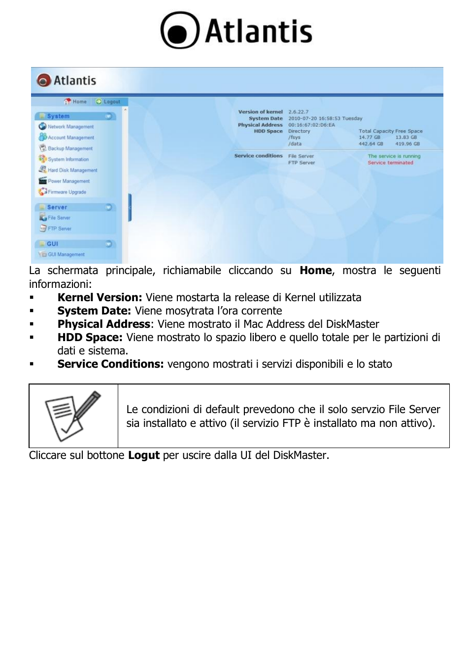 Atlantis DISKMASTER NAS65020 User Manual | Page 28 / 111