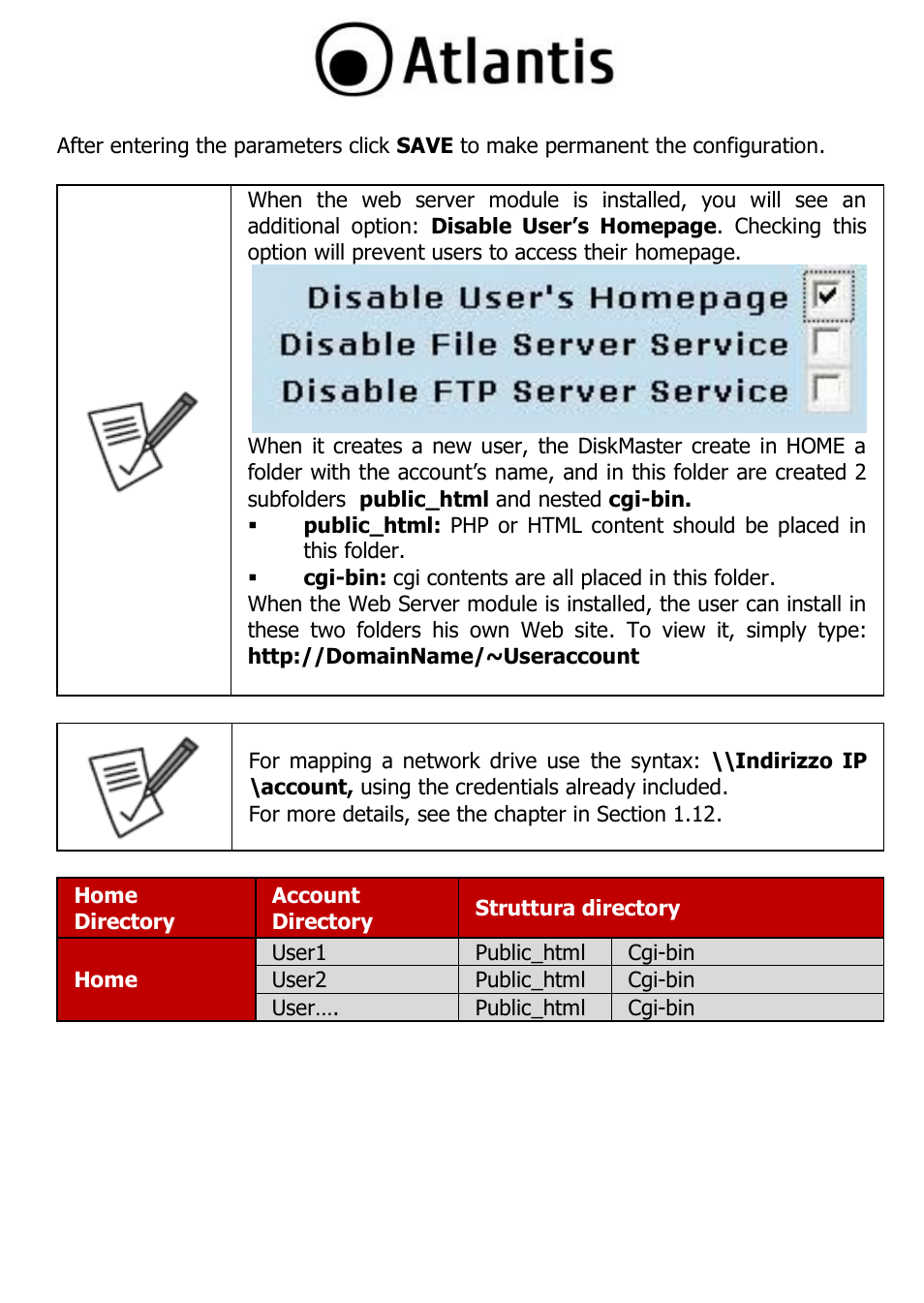 Atlantis DISKMASTER NAS65020 User Manual | Page 32 / 111
