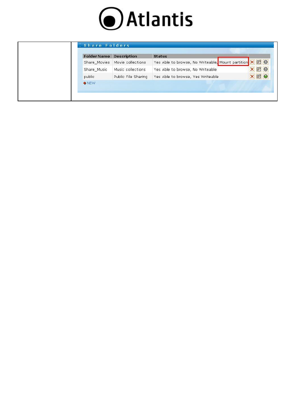 Atlantis DISKMASTER NAS65020 User Manual | Page 61 / 111