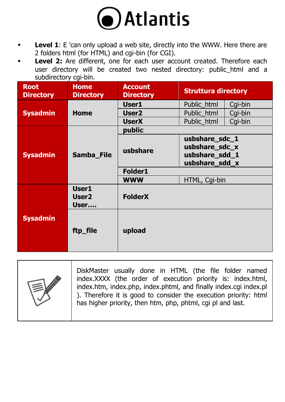 Atlantis DISKMASTER NAS65020 User Manual | Page 84 / 111