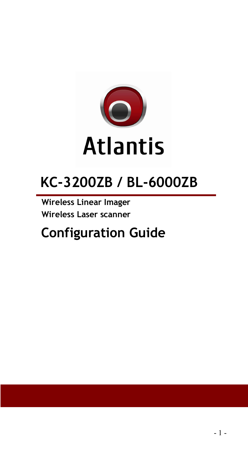 Atlantis BL-6000ZB User Manual | 54 pages