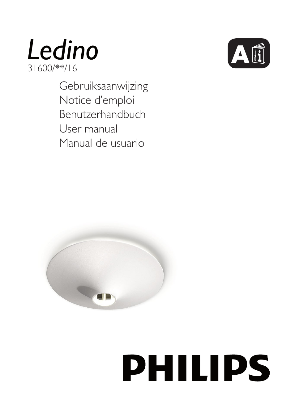 Philips Ledino Plafonnier User Manual | 40 pages