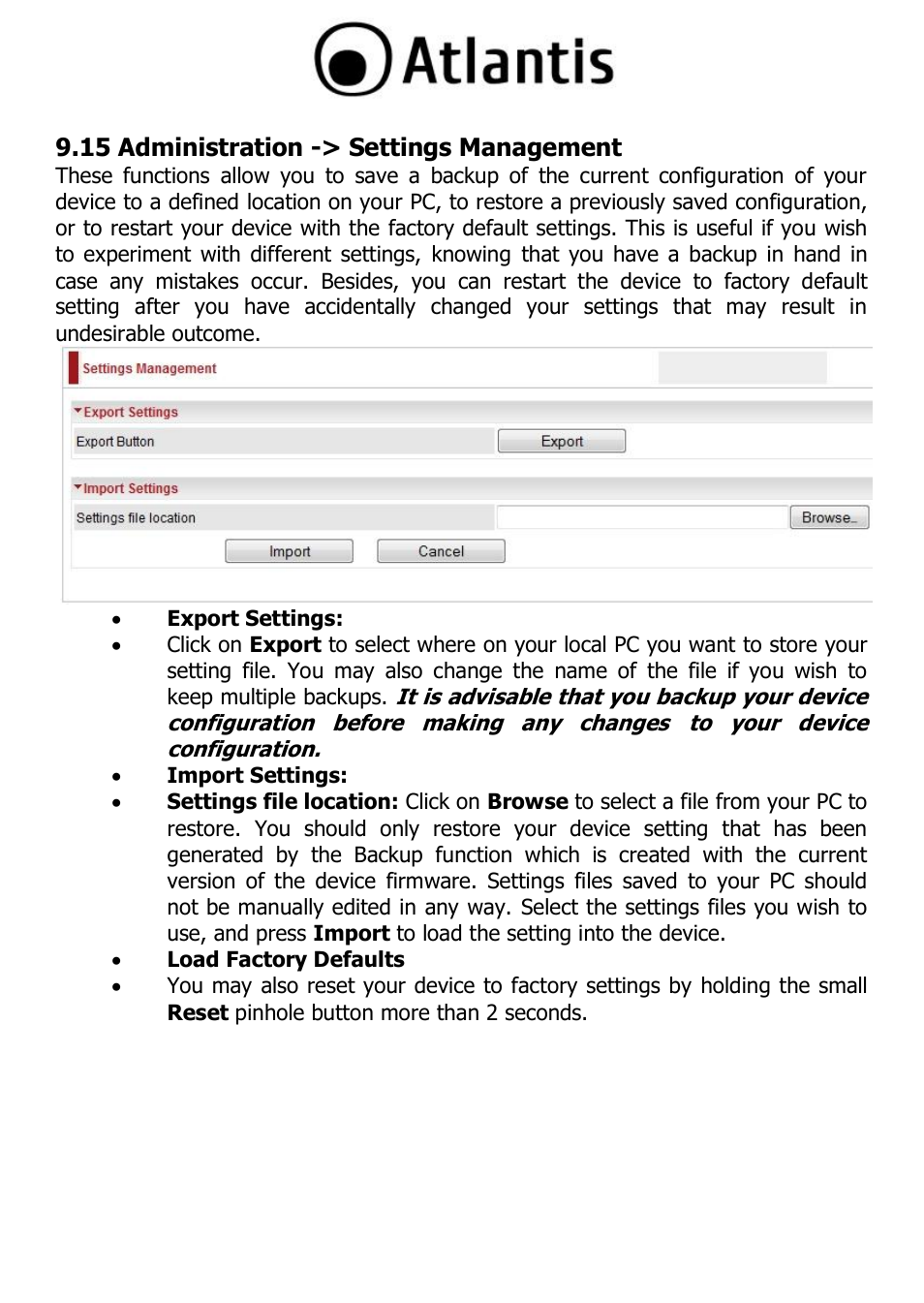 Atlantis A02-PL303-WN User Manual | Page 50 / 68