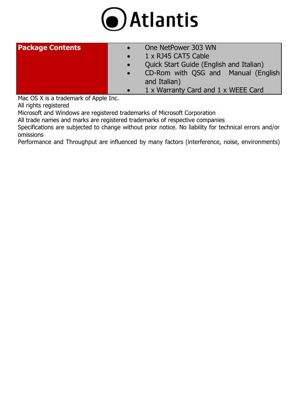 Atlantis A02-PL303-WN User Manual | Page 67 / 68