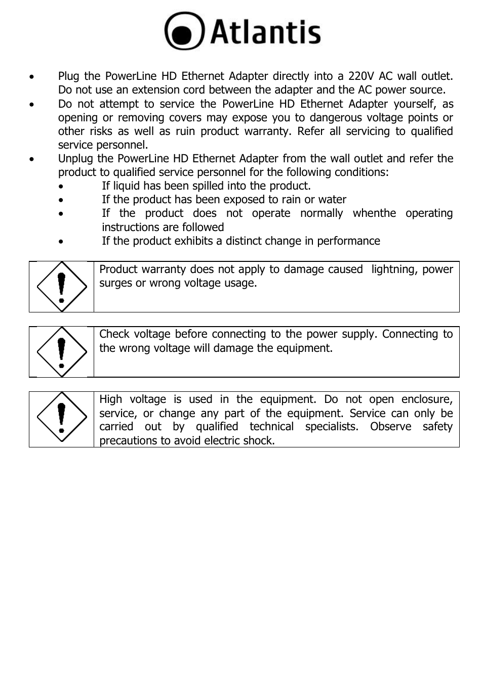 Atlantis A02-PL303-WN User Manual | Page 9 / 68