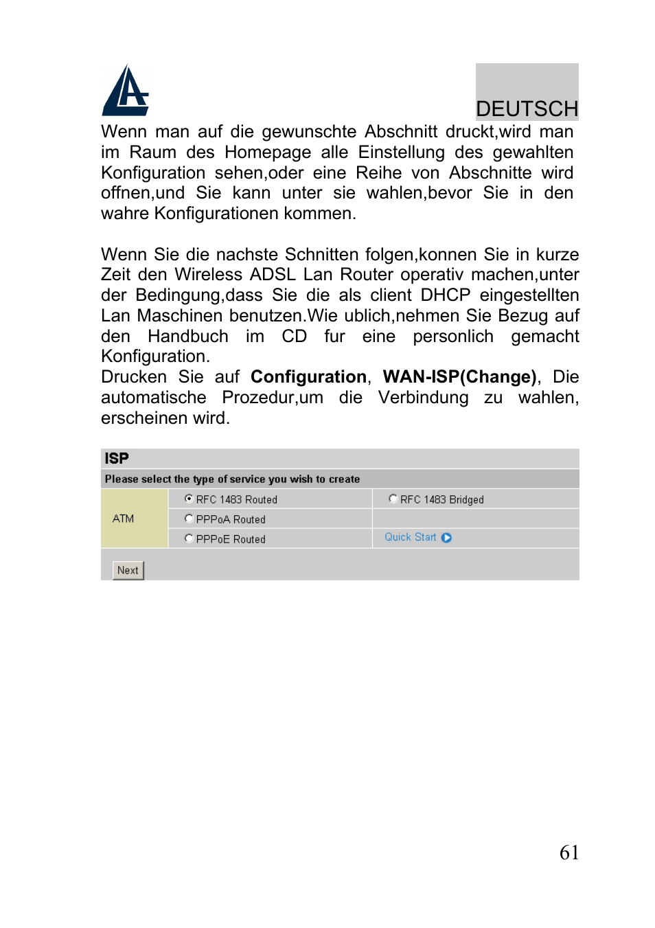 Espanol, Deutsch | Atlantis A02-RA241-W54 User Manual | Page 61 / 80