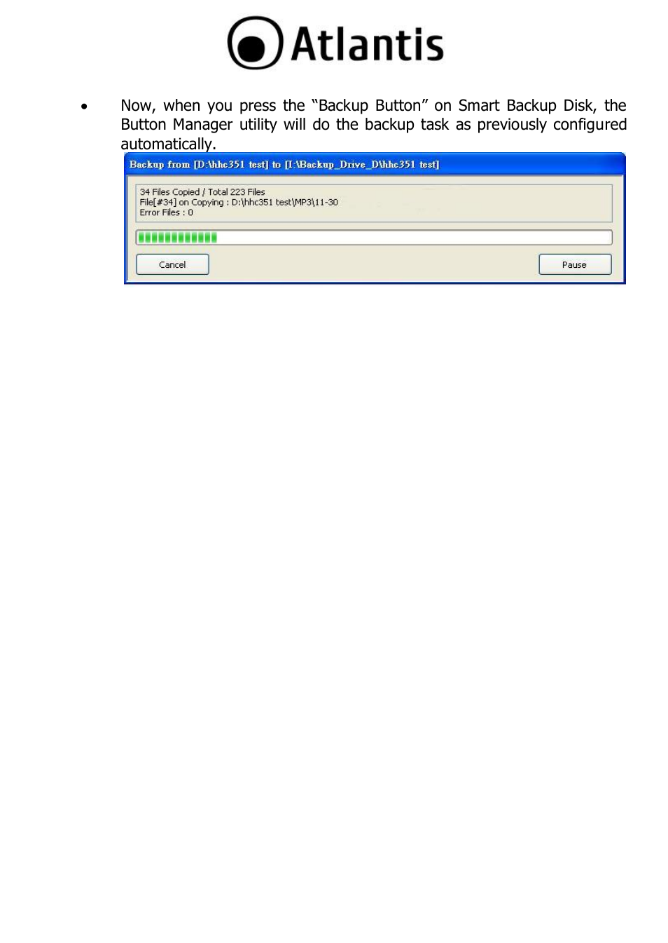 Atlantis DISKMASTER HDE 103 User Manual | Page 28 / 37