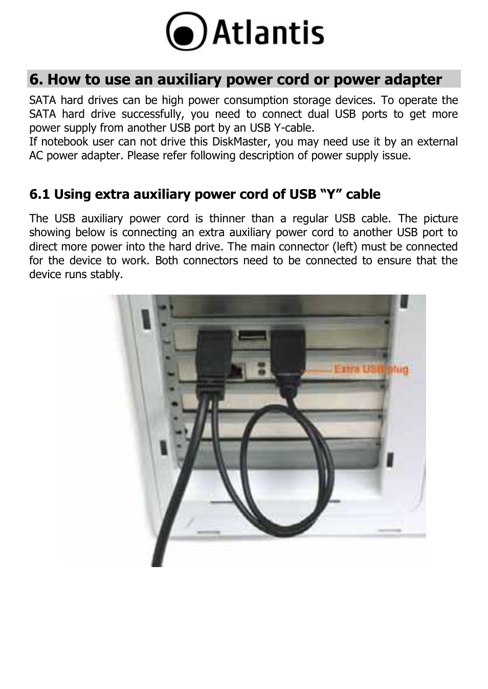 Atlantis DISKMASTER HDE 103 User Manual | Page 30 / 37