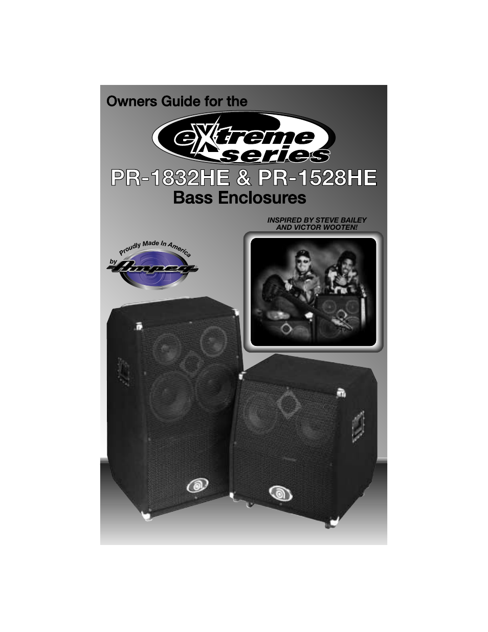 Ampeg EXTREME SERIES PR-1528HE User Manual | 4 pages