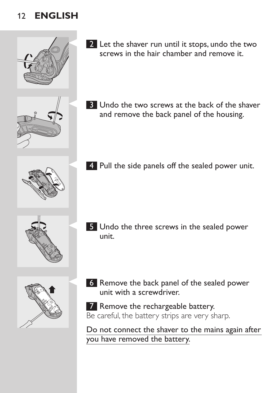 Philips Rasoir électrique User Manual | Page 10 / 96