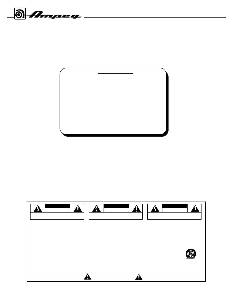 Ampeg SVPCL User Manual | Page 2 / 8